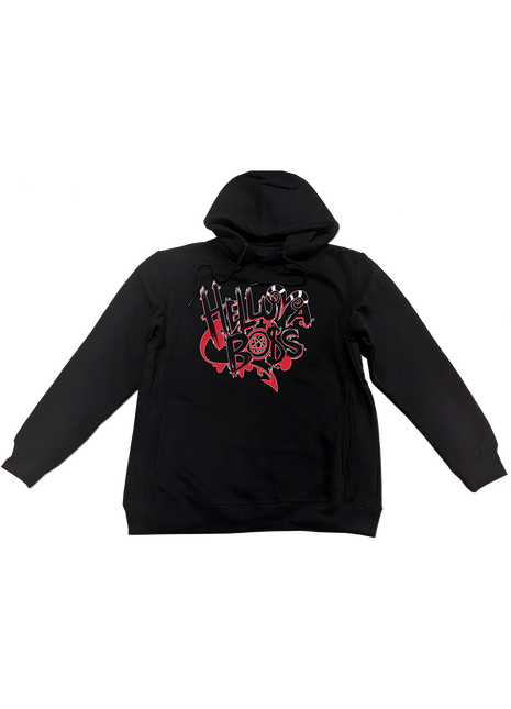 Pullover Hoodie - Helluva Boss Logo *LAST CHANCE*