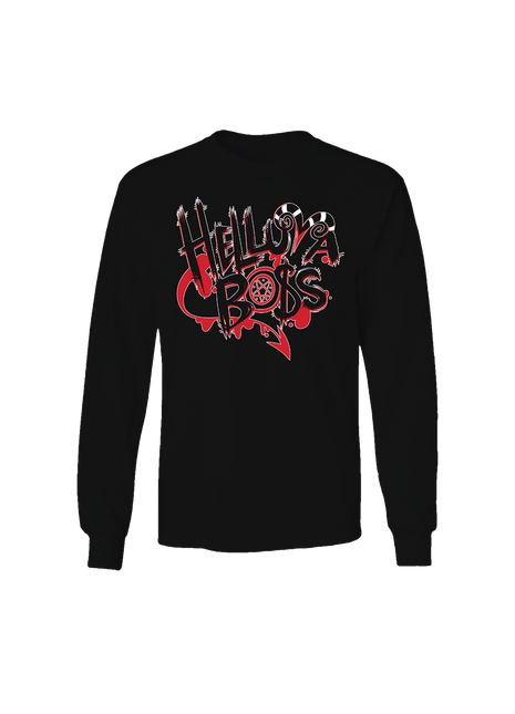 Long Sleeve Shirt - Helluva Boss Logo *LAST CHANCE*