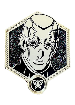 JOJO: Stone Ocean: Father Pucci Golden Enamel Pin *LAST CHANCE*