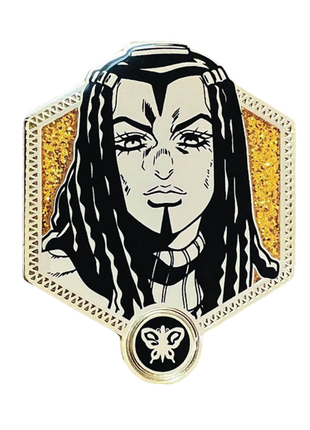 Jojos Bizarre Adventure Stone Ocean Golden Series Ermes Pin *LAST CHANCE*