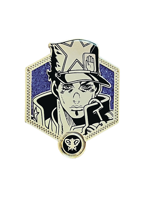 Jojo's Bizarre Adventure Pin: Stone Ocean Golden - Jotaro *LAST CHANCE*