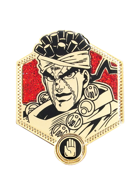 Jojo's Bizarre Adventure Golden Avdol Enamel Pin *LAST CHANCE*