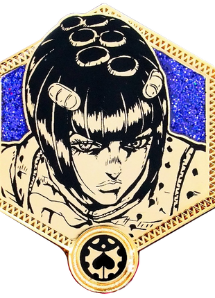 Golden Bruno: Jojo's Bizarre Adventure Collectible Pin *LAST CHANCE*