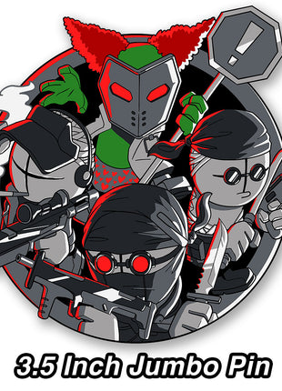 Group Shot - Jumbo Pin *LIMITED STOCK*