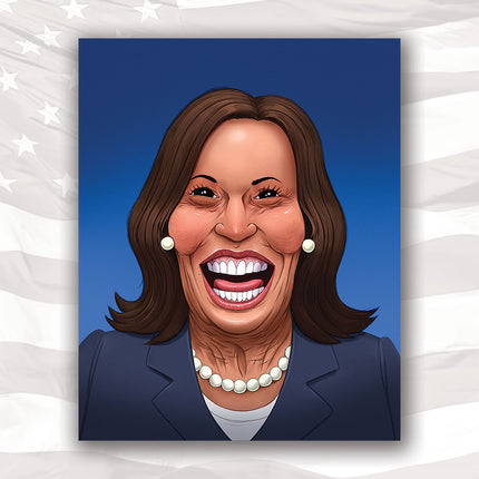 The Democratic Candidate 2024 - Art Print