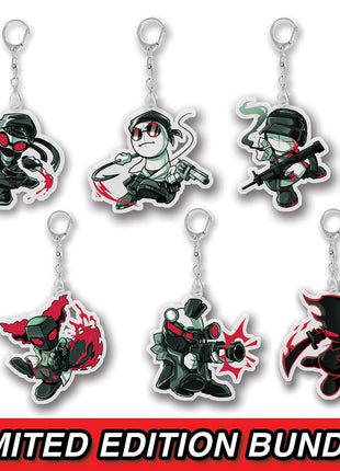 Madness Night Watch GLOW IN THE DARK Keychain Bundle *LIMITED STOCK*