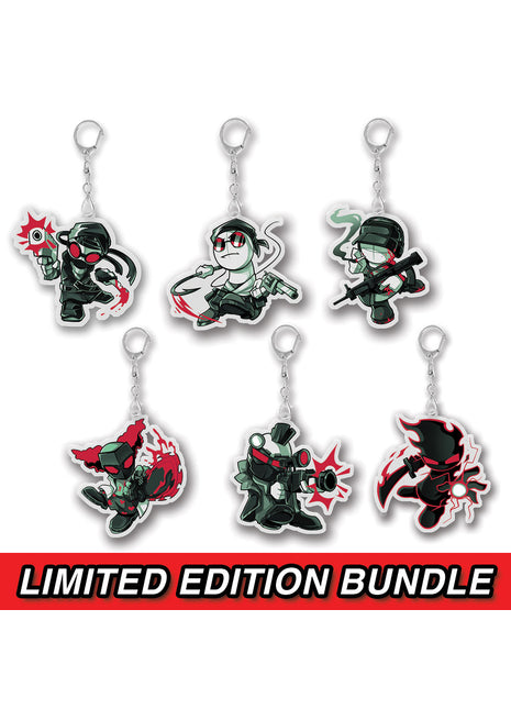 Madness Night Watch GLOW IN THE DARK Keychain Bundle *LIMITED STOCK*