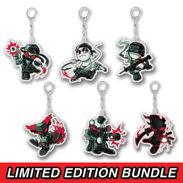 Madness Night Watch GLOW IN THE DARK Keychain Bundle *LIMITED
