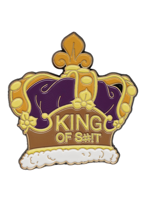 Rick and Morty Ricks Crown Pin *LAST CHANCE*