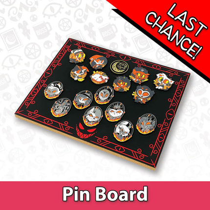 Demon Face Pin Board *LAST CHANCE*