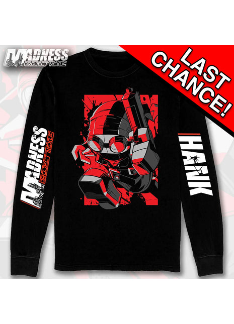 Long Sleeve Shirt - Hank w/Printed Sleeves *LAST CHANCE*