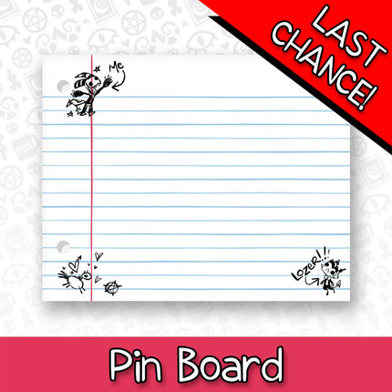 Sketchy Pin Board *LAST CHANCE*