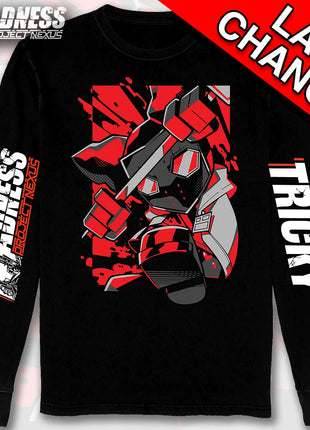 Long Sleeve Shirt - Tricky w/Printed Sleeves *LAST CHANCE*