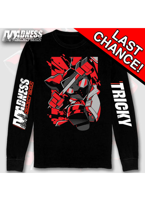 Long Sleeve Shirt - Tricky w/Printed Sleeves *LAST CHANCE*
