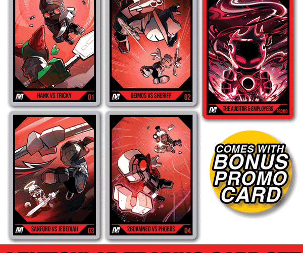 Madness Lenticular Card Bundle Wave 1 *PRE-ORDER* – Shark Robot