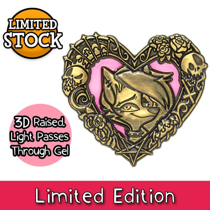 Heart Frame Pin - Loona - Oversized 3D Enamel Pin *BLACK FRIDAY SPECIAL*