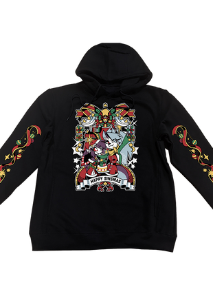 Pullover Hoodie -  Sinsmas 2024 - Octavia + Loona w/Printed Sleeves *LAST CHANCE*