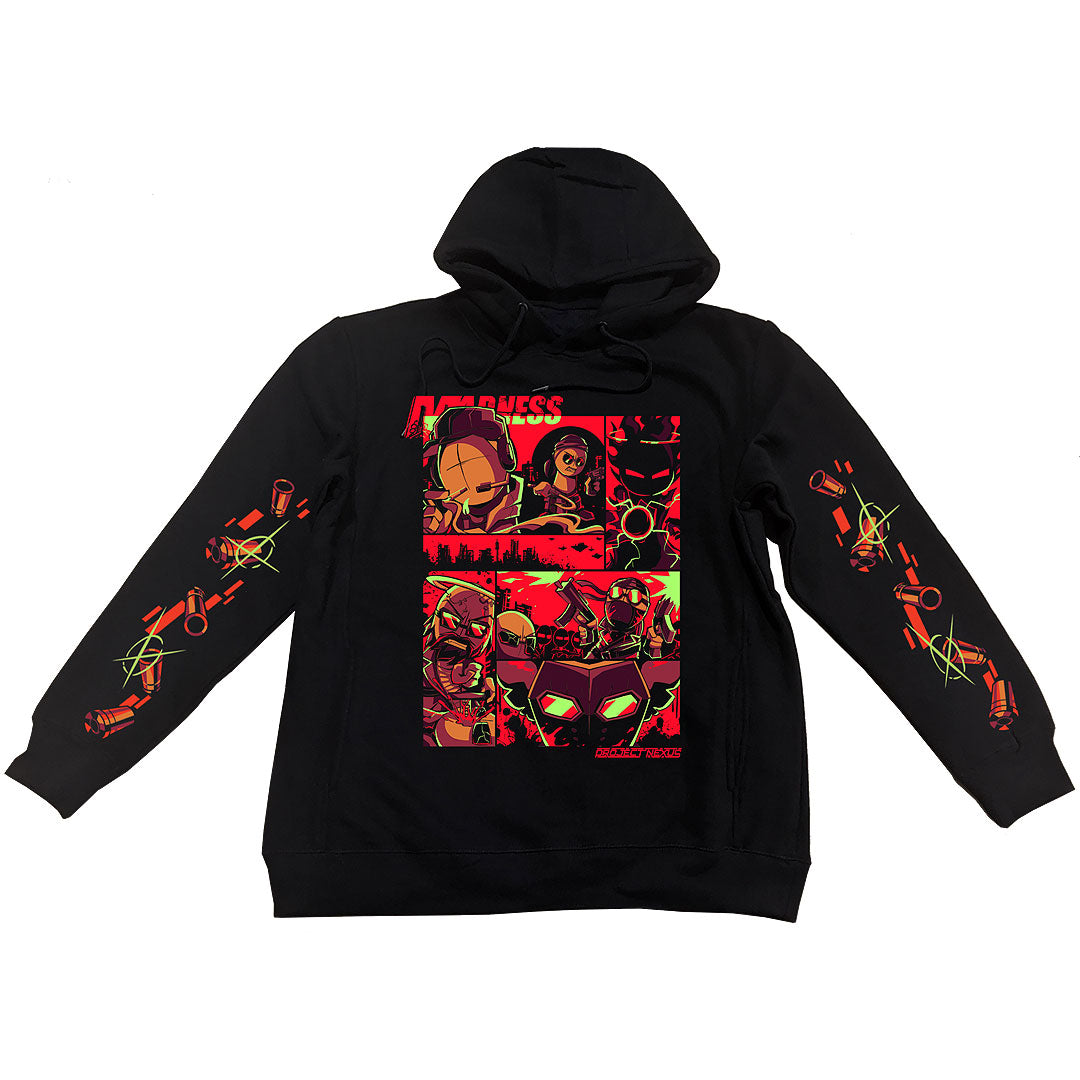 Pullover Hoodie - Grand Theft Madness w/Printed Sleeves *PRE-ORDER