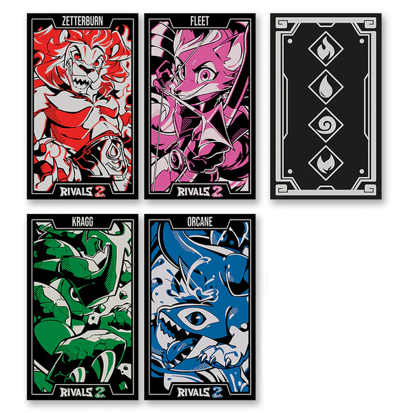 Rivals of Aether Collectible Metal Cards Series Wave