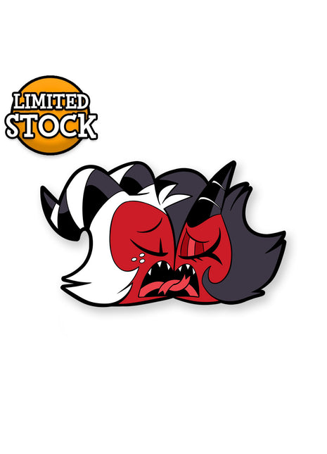 Moxxie + Millie Make Out - Enamel Pin  *SALE*