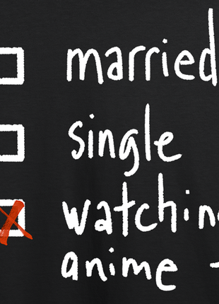 Status: Watching Anime