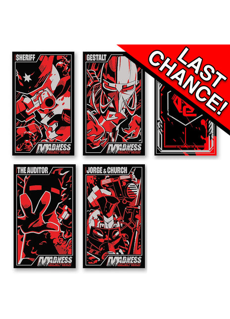 MADNESS: Project Nexus - Metal Card Set Series 3 *LAST CHANCE*