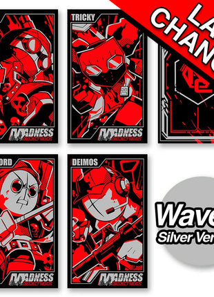 MADNESS: Project Nexus - Metal Card Set Series 1 Wave 1 Silver *LAST CHANCE*