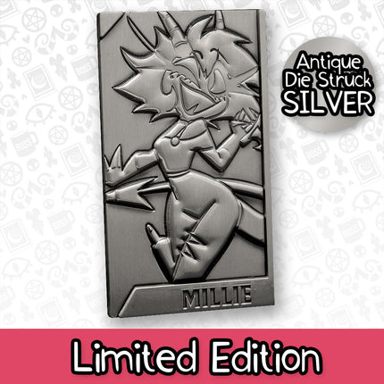Millie Silver Plated Metal Collectible Card *FINAL SALE*