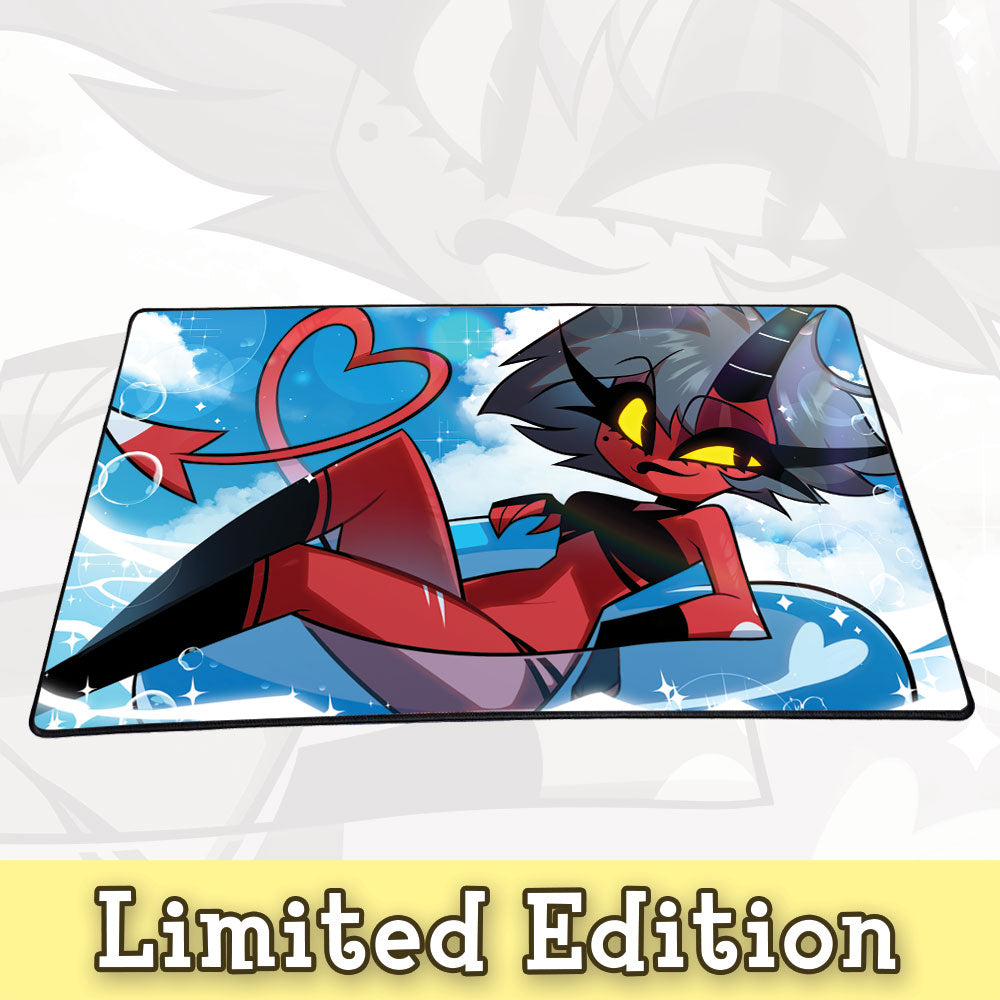 Hazbin Hotel Radio Demon Alastor 2022 Playmat Vivziepop Helluva Boss