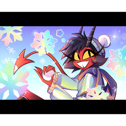 Millie - Cozy Winter - Poster Print *PRE-ORDER*