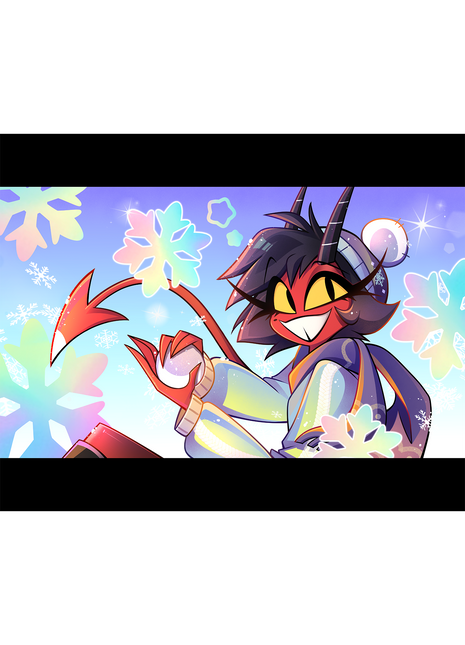 Millie - Cozy Winter - Poster Print *PRE-ORDER*