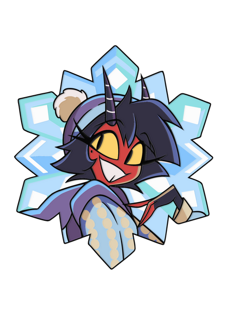 Millie - Cozy Winter - Enamel Pin *PRE-ORDER*