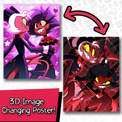 Moxxie + Millie Lenticular Poster *LIMITED STOCK*