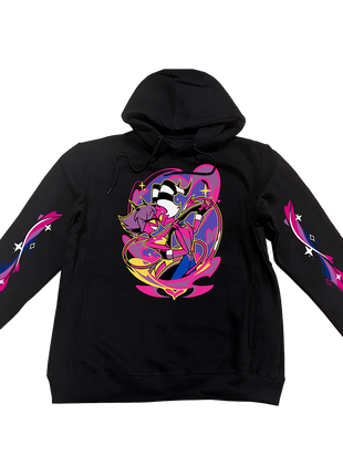 Pullover Hoodie - Moxxie and Millie - Pride 2025 w/Printed Sleeves *LAST CHANCE*
