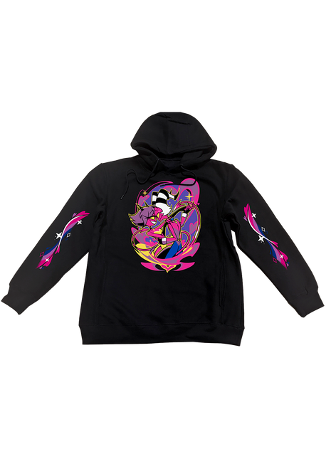 Pullover Hoodie - Moxxie and Millie - Pride 2025 w/Printed Sleeves *LAST CHANCE*