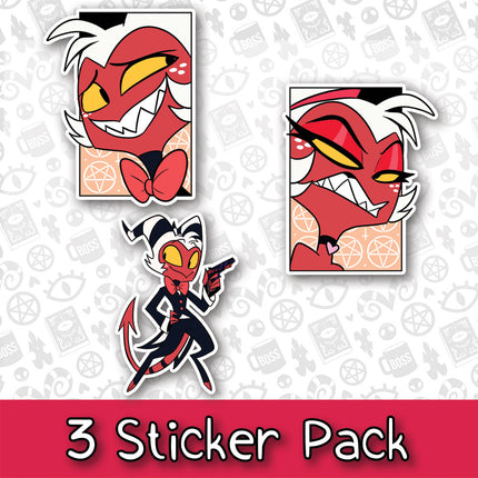 Moxxie Portrait Sticker Pack *LIMITED STOCK*