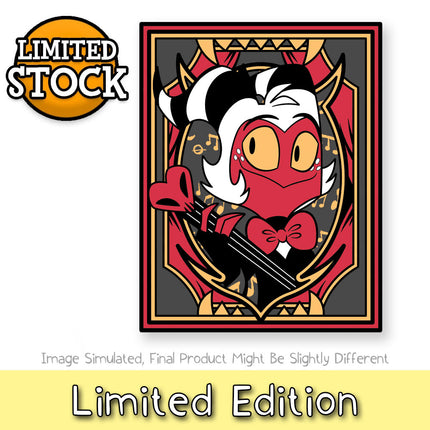 Poster Portrait - Moxxie - Oversized Enamel Pin