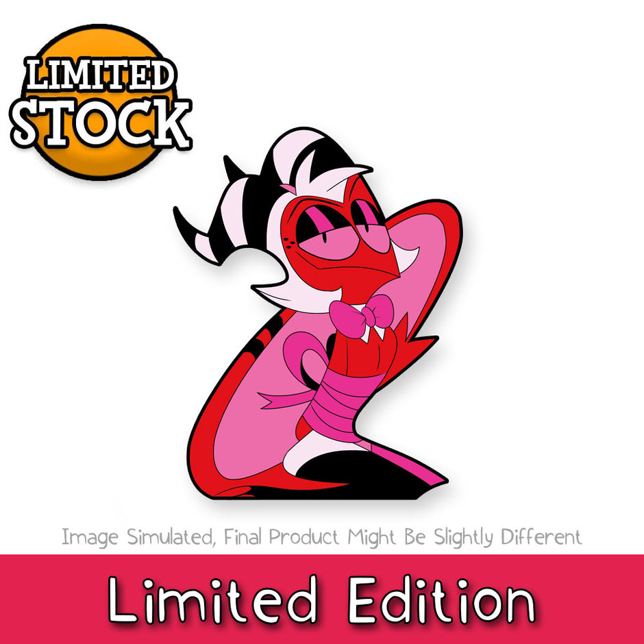 Pin-Up Moxxie #2 - Enamel Pin *PRE-ORDER* – Shark Robot