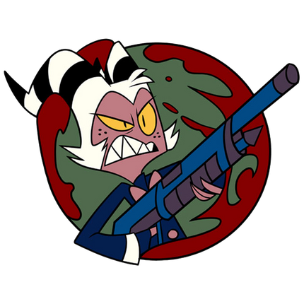 Moxxie Bloody Battle - Enamel Pin *SALE*