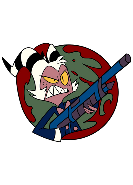 Moxxie Bloody Battle - Enamel Pin *SALE*