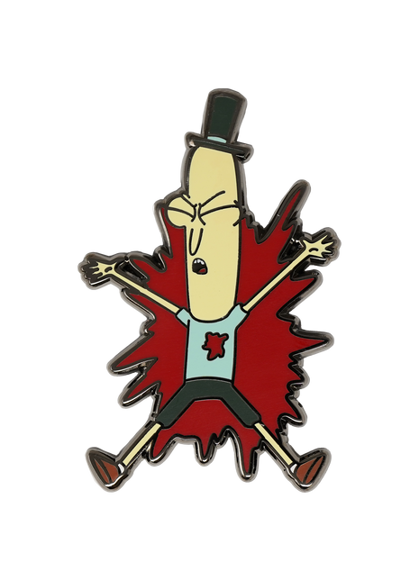 Rick and Morty Poopy Butthole Shot Pin *LAST CHANCE*