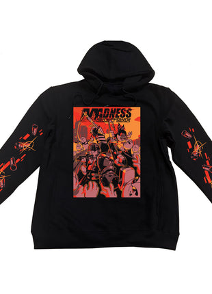 Pullover Hoodie - Battle for the Nexus w/Printed Sleeves *LAST CHANCE*