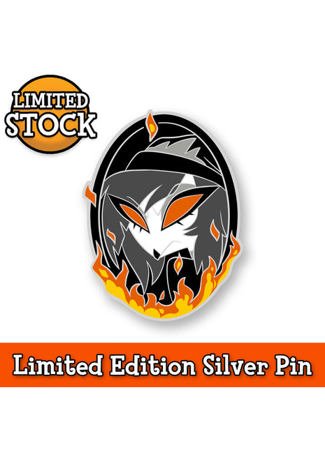 Octavia Fiery Portrait - Enamel Pin *SALE*