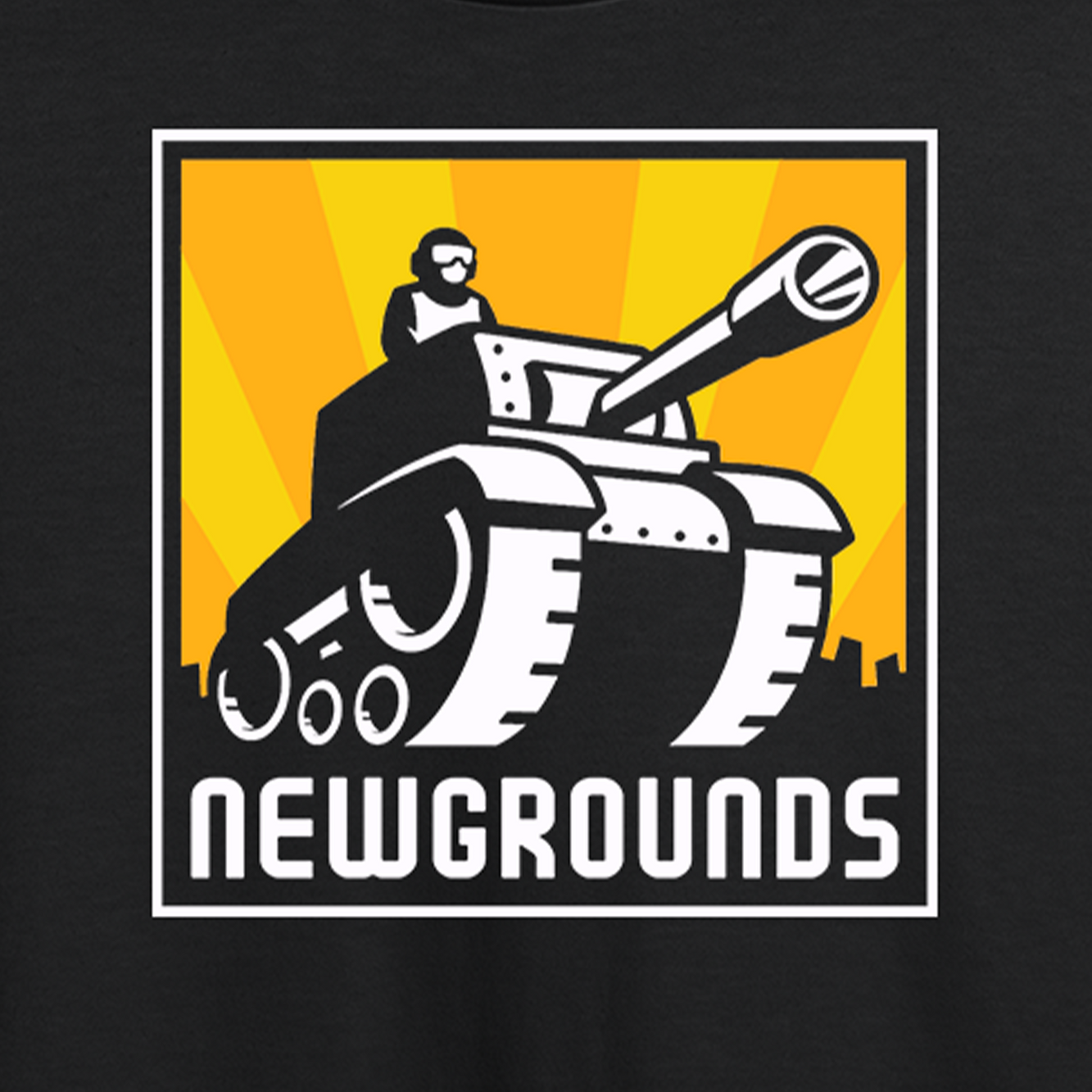Newgrounds Logo T-shirt – Shark Robot