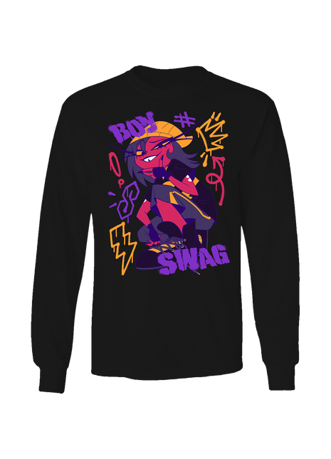 Long Sleeve Shirt - Unhappy Campers - Boy Swag *LAST CHANCE*
