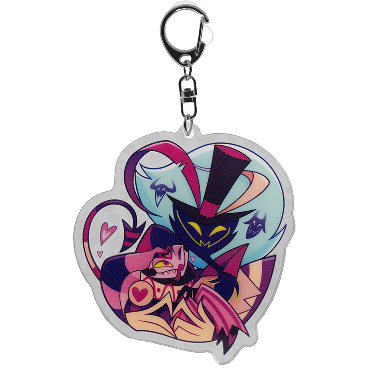Ozzie's - Fizz + Ozzie - Acrylic Keychain *LIMITED STOCK* – Shark Ozzie's - Fizz + Ozzie - Acrylic Keychain *LIMITED STOCK* – Shark