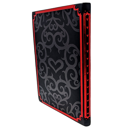 SKETCHBOOK - Black and Red Foil Ozzie's Notebook *FINAL SALE*