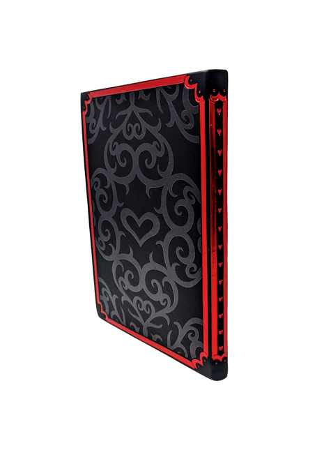 SKETCHBOOK - Black and Red Foil Ozzie's Notebook *FINAL SALE*