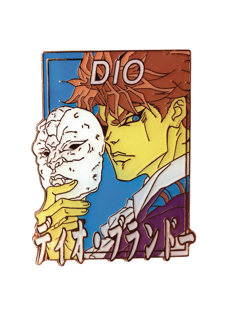 Pastel Dio Brando - Jojo's Bizarre Adventure Collectible Pin *LAST CHANCE*