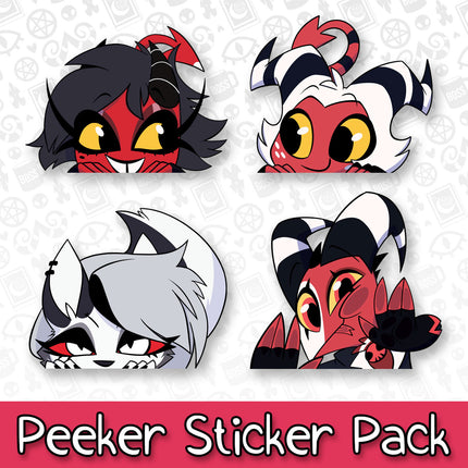 Helluva Boss Car Decal Pack 1 *SALE*